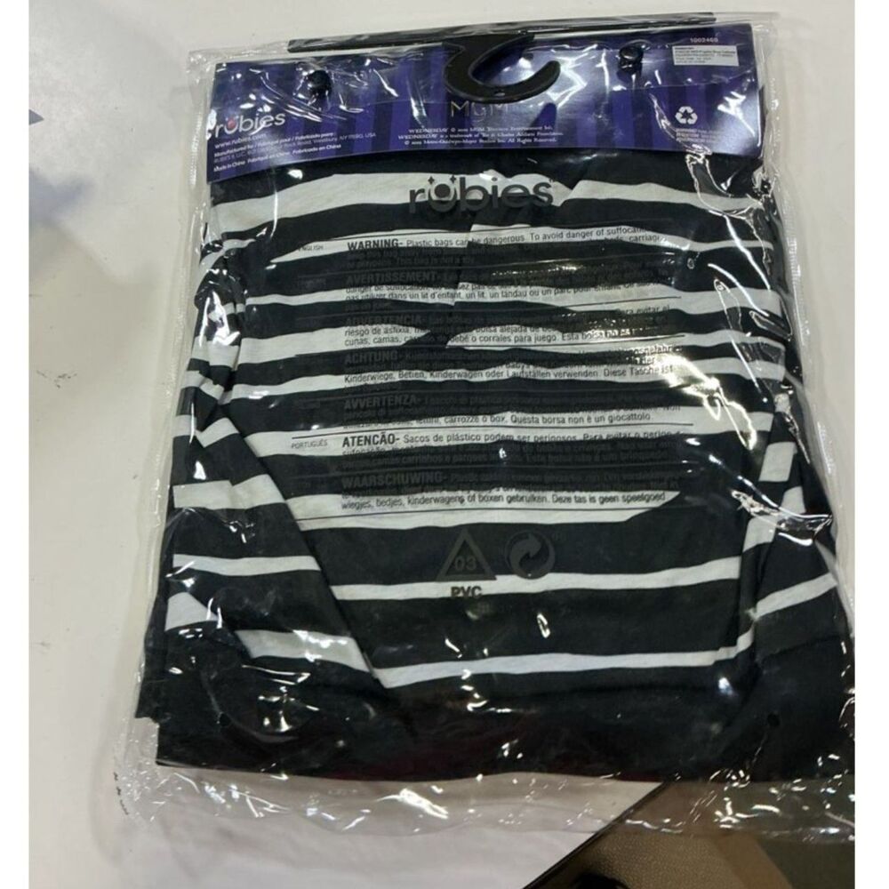 Rubie's Wednesday Pugsley Addams Costume Kids Boys Small 6/7 - Picture 5 of 5